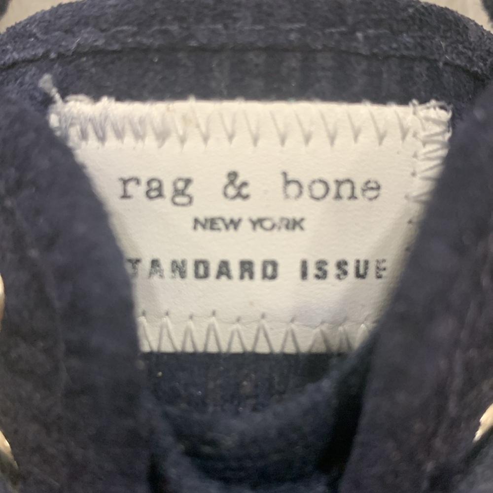 Rag & Bone Standard Issue Cord Sneaker in Navy EU 40 - Picture 4 of 10